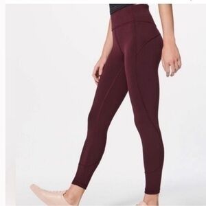 Lululemon In Movement 7/8 Tight Leggings
